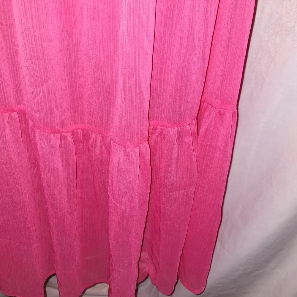 Sofia by Sofia Vergara Pink Ruffled Top